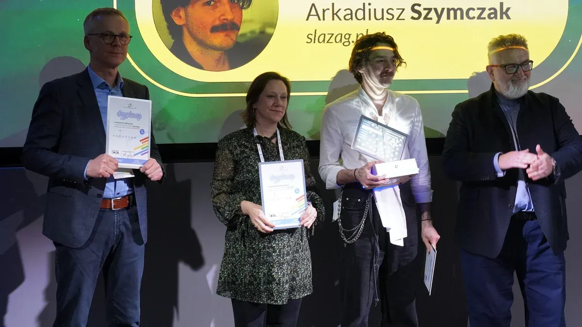 Wręczenie nagrody w kategorii publicystyka
