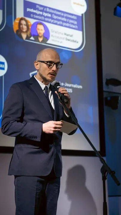 Przemówienie podczas gali Local e-Journalism Awards
